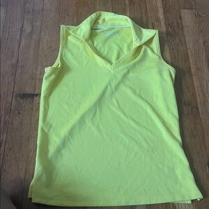 Lady Hagen Yellow Short Sleeve Top